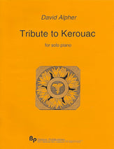 Tribute to Kerouac piano sheet music cover